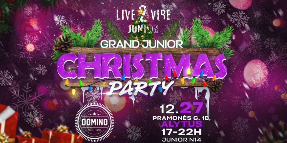 Grand Junior Christmas PARTY! Alytus