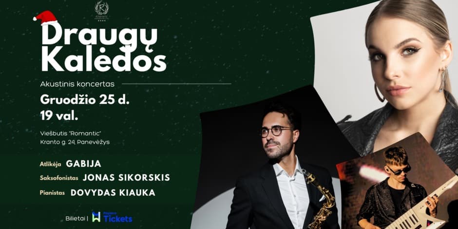 DRAUGŲ KALĖDOS | Akustinis koncertas