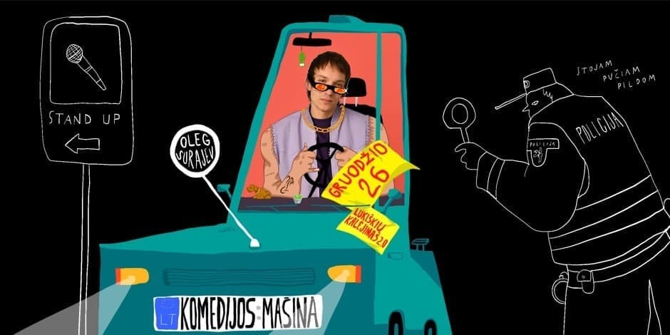 OLEG SURAJEV STAND UP - KOMEDIJOS MAŠINA