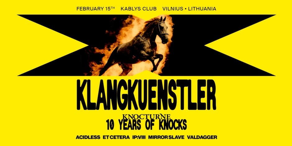 Knocturne – 10 Years Of Knocks: Klangkuenstler, Acidless, Et Cetera, IP:VIII, Mirror Slave, Valdagger