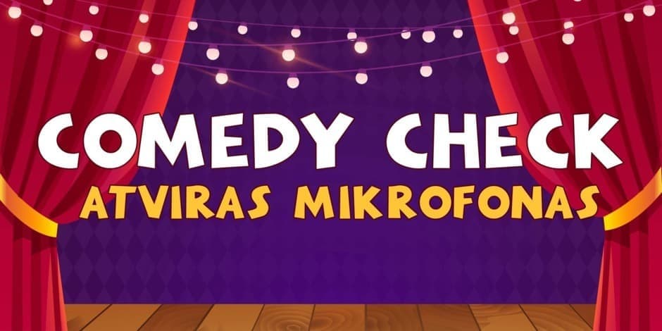 Comedy Check Atviras Mikrofonas