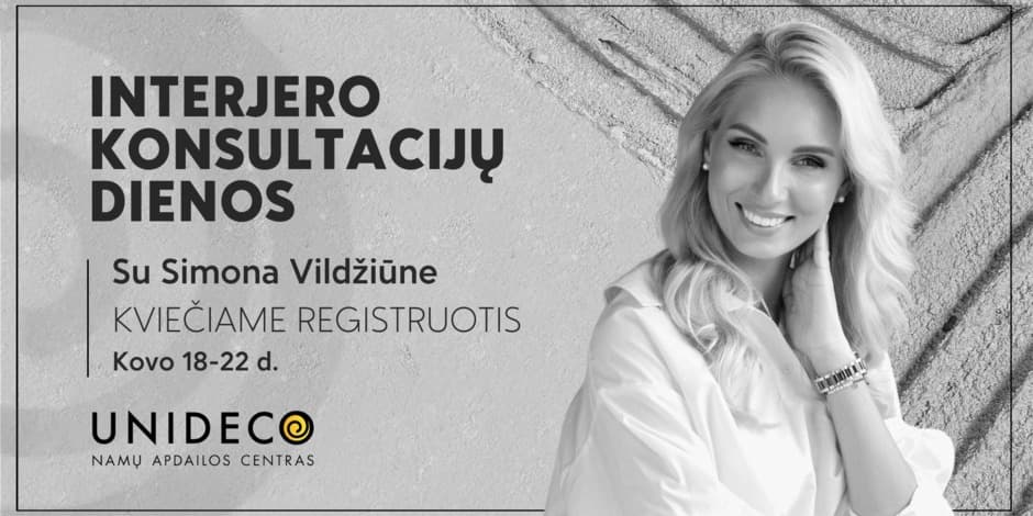 Interjero konsultacijos su dizainere Simona Vildžiūne