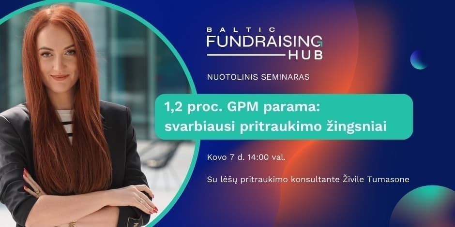 1,2 % GPM parama: svarbiausi pritraukimo žingsniai