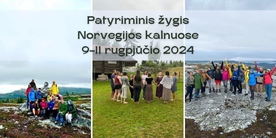 Patyriminis žygis Norvegijos kalnuose 2024 - RELAX RELEASE RECEIVE