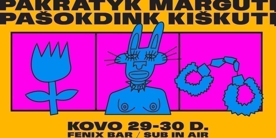 pakratyk margutį - pašokdink kiškutį