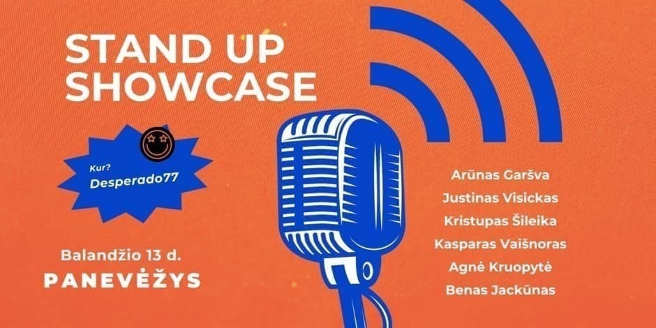 Stand Up Showcase | Panevėžys
