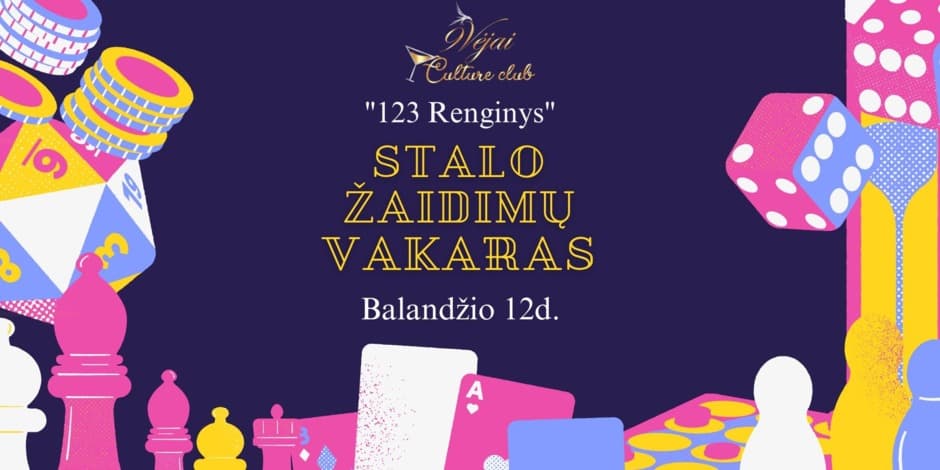 Stalo žaidimų vakaras