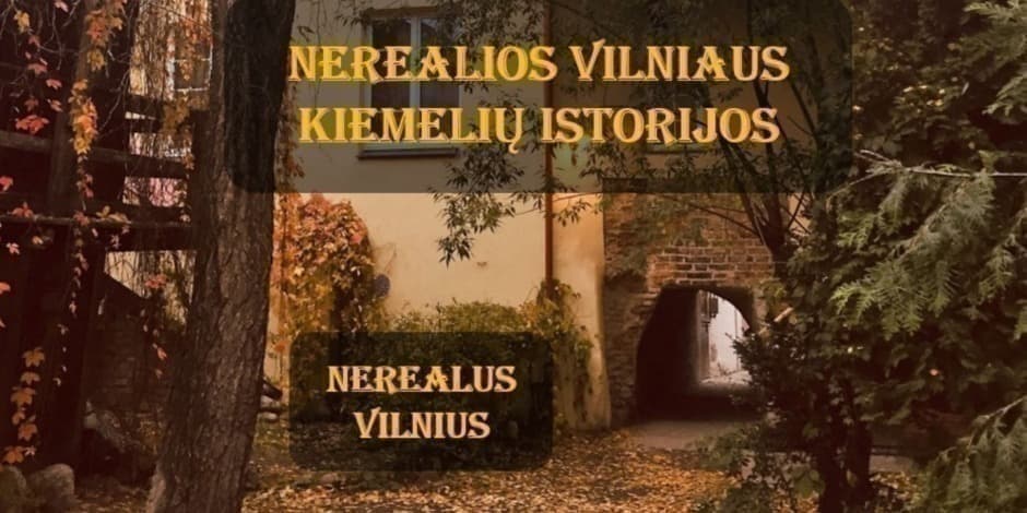 Niezwykłe historie wileńskich podwórek, wydarzenie w Wilnie