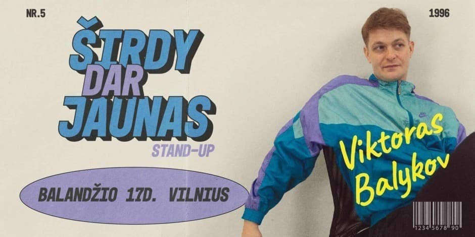 Viktoras Balykov: Širdy dar jaunas Stand-up || VILNIUS