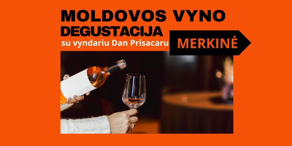 Moldovos vyno degustacija restorane "Dzūkynė"