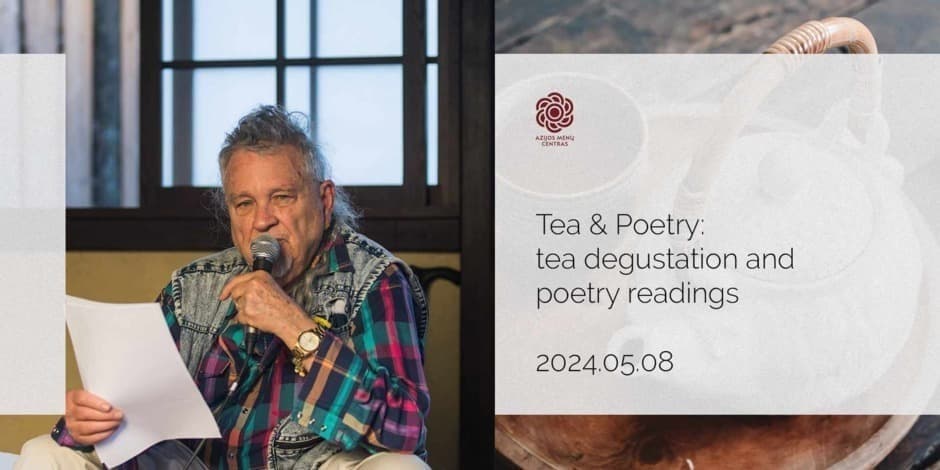 Tea & Poetry: tea degustation and poetry readings