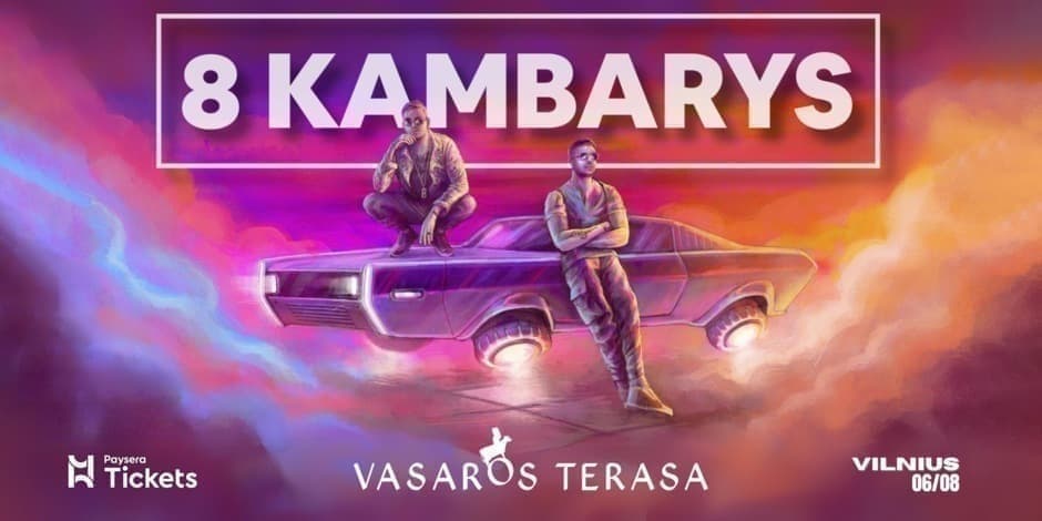 8 Kambarys koncertas | Vilnius | Vasaros terasa