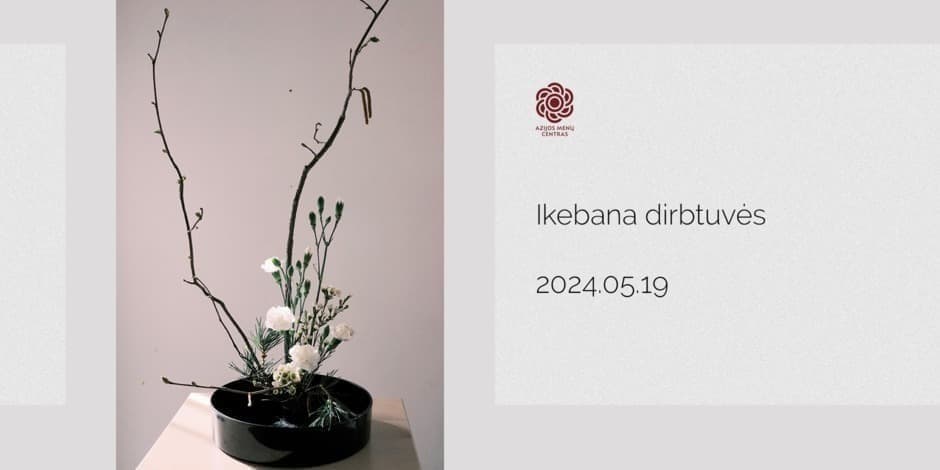 Ikebana dirbtuvės