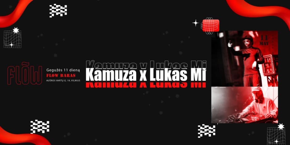 Kamuza x Lukas Mi - 3 Solinio albumo pristatymas