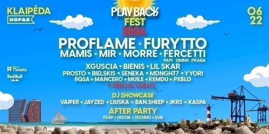Playback Fest 2024 Klaipėda