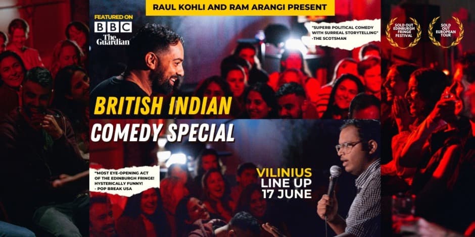 British Indian comedy special | LINE UP 17.06
