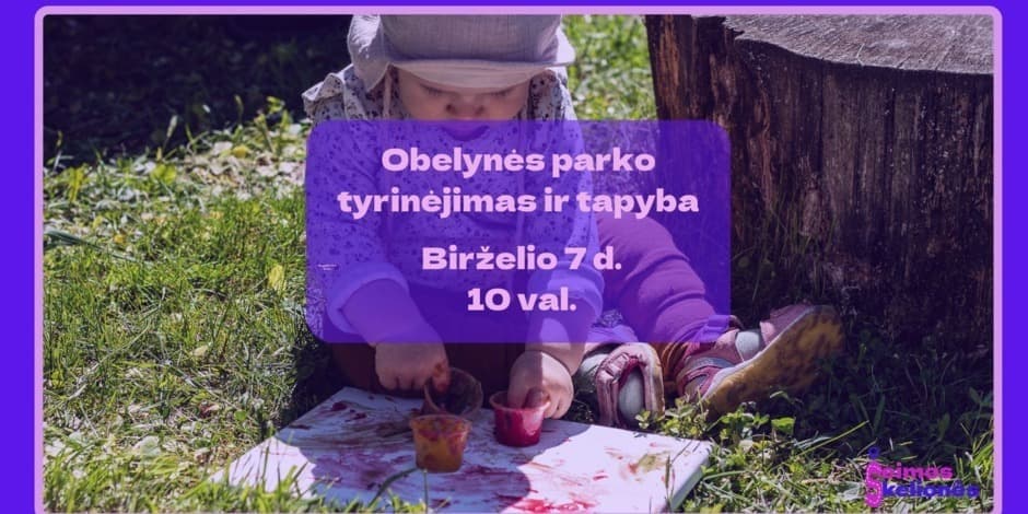 Obelynės parko tyrinėjimas ir tapyba