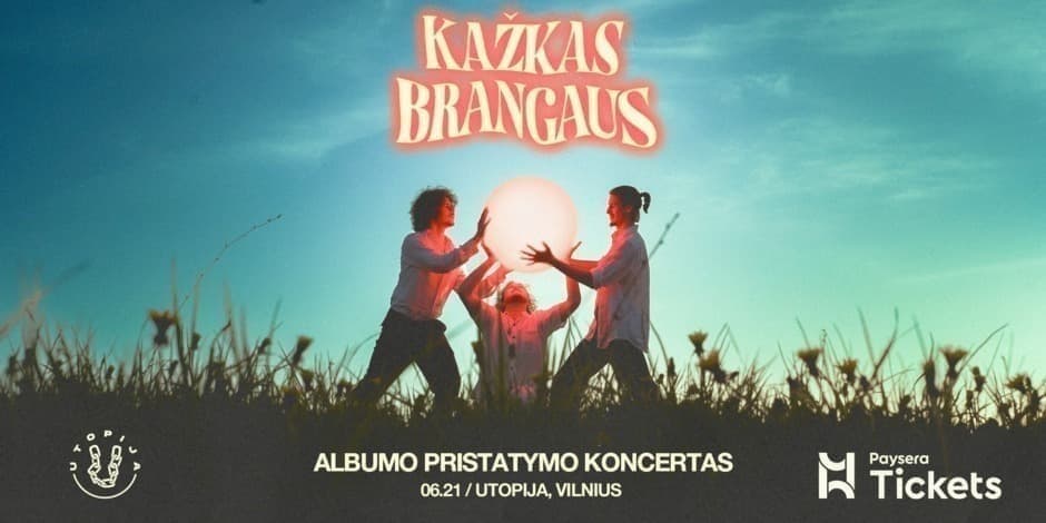 SAULĖS DIEVAS | "KAŽKAS BRANGAUS" ALBUMO PRISTATYMAS | VILNIUS, UTOPIJJA