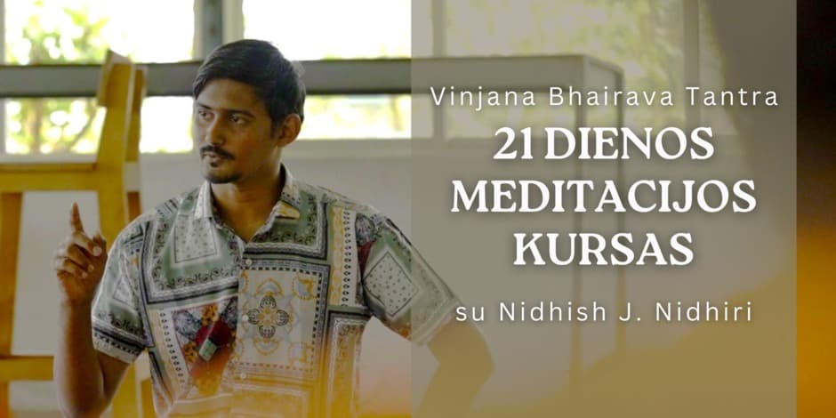 21 days meditation course with Nidhish