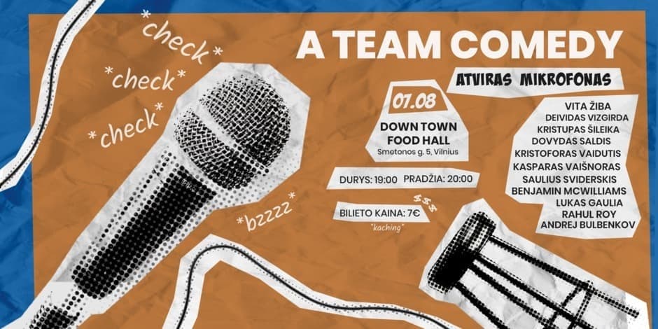 A Team comedy open mic