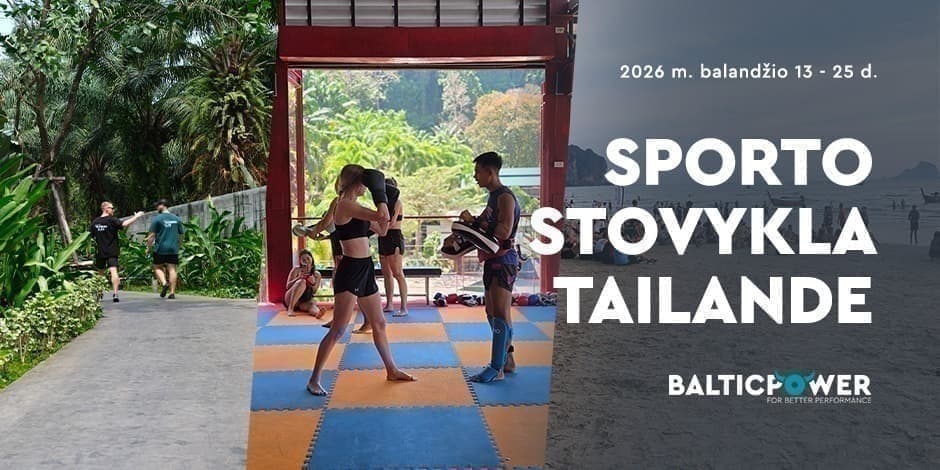 Suaugusiųjų sporto stovykla Tailande! Dvi savaitės Krabi regione.