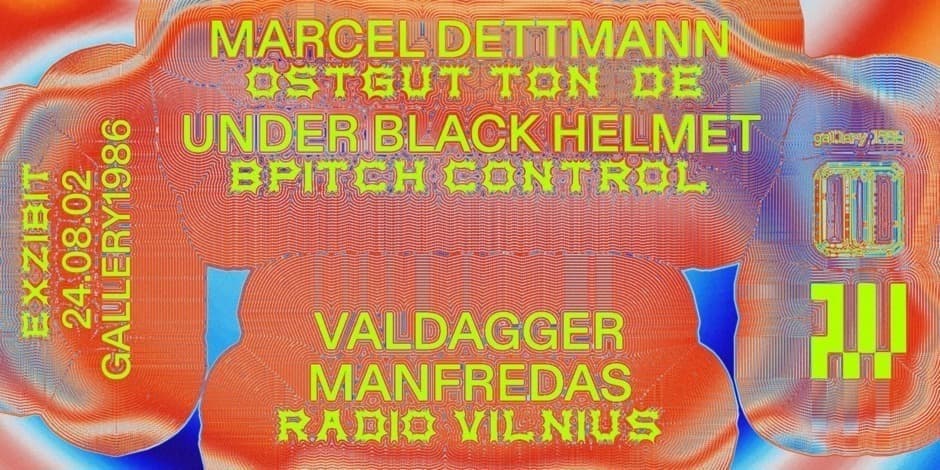EXZIBIT: Marcel Dettmann, Manfredas, Under Black Helmet, Valdagger