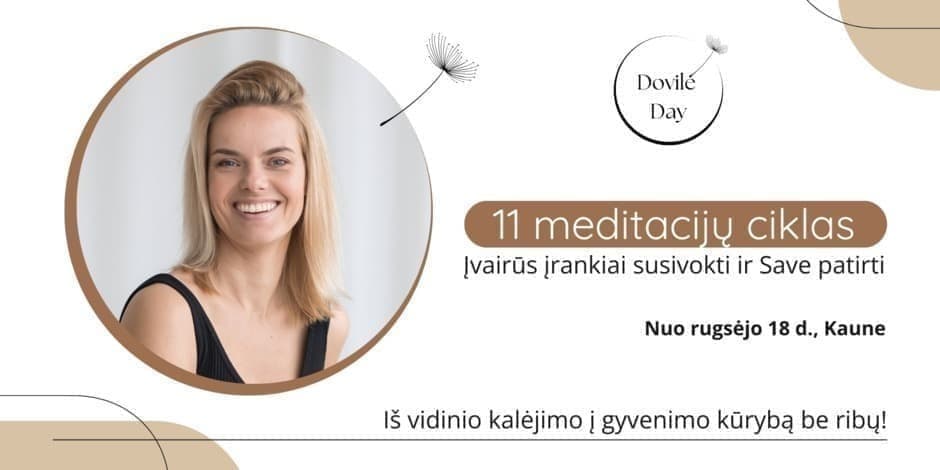 11 meditacijų ciklas (grupinė meditacija gyvai)