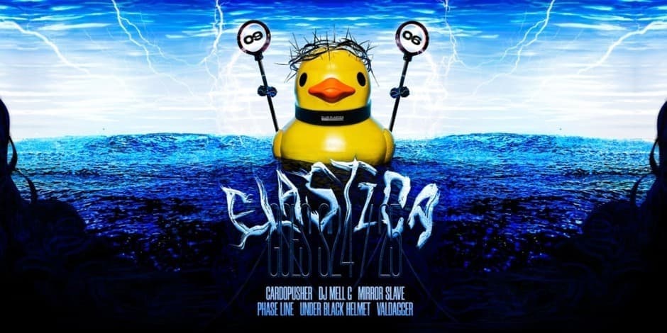 ELASTICA GOES 24/25: CARDOPUSHER, DJ MELL G, MIRROR SLAVE, PHASE LINE, UNDER BLACK HELMET, VALDAGGER