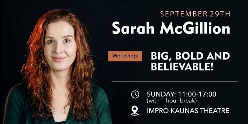 Improv Workshop: Big, Bold, and Believable!