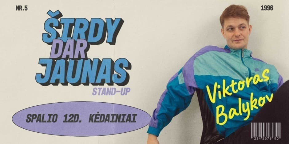 Viktoras Balykov: Širdy dar jaunas Stand-up || KĖDAINIAI