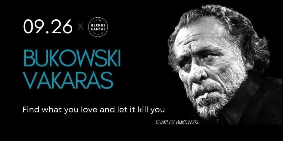 Bukowski vakaras