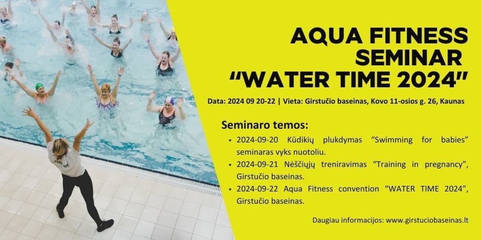 AQUA FITNESS SEMINAR “WATER TIME 2024”