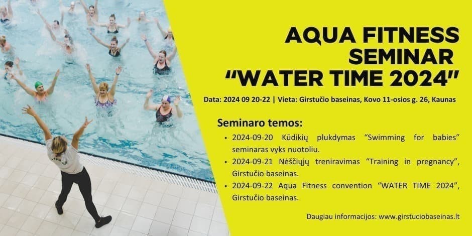 AQUA FITNESS SEMINAR “WATER TIME 2024”