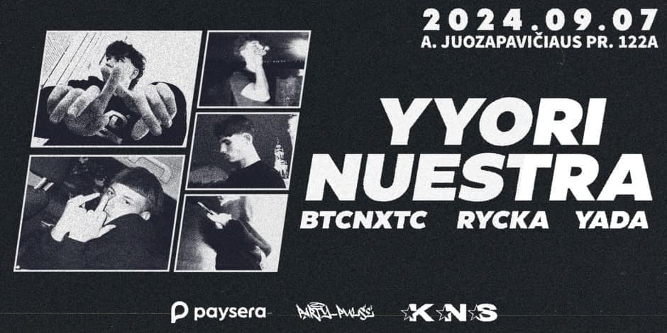 PARTYPULSE - YYORI X NUESTRA X  RYCKA X YADA X BTCNXTC