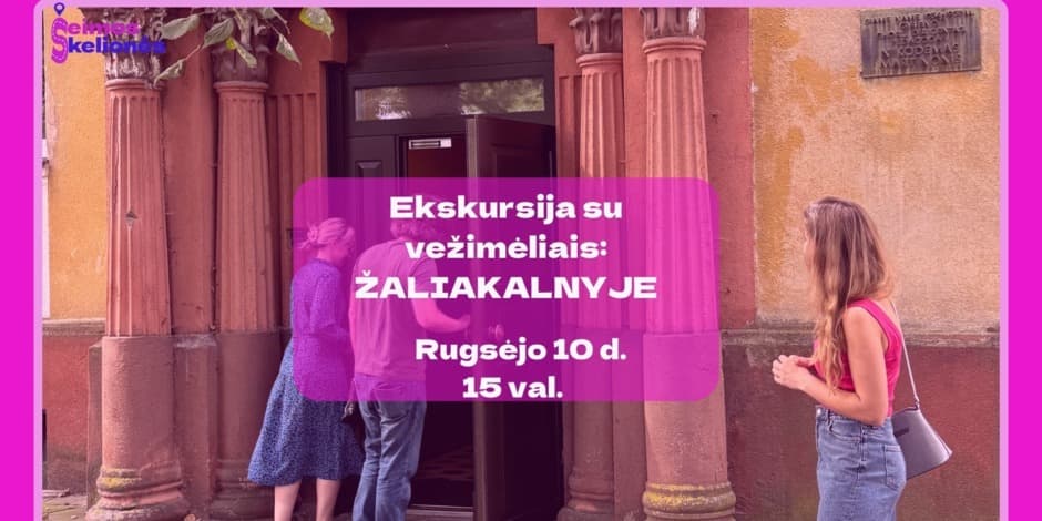 Ekskursija su vežimėliais Žaliakalnyje