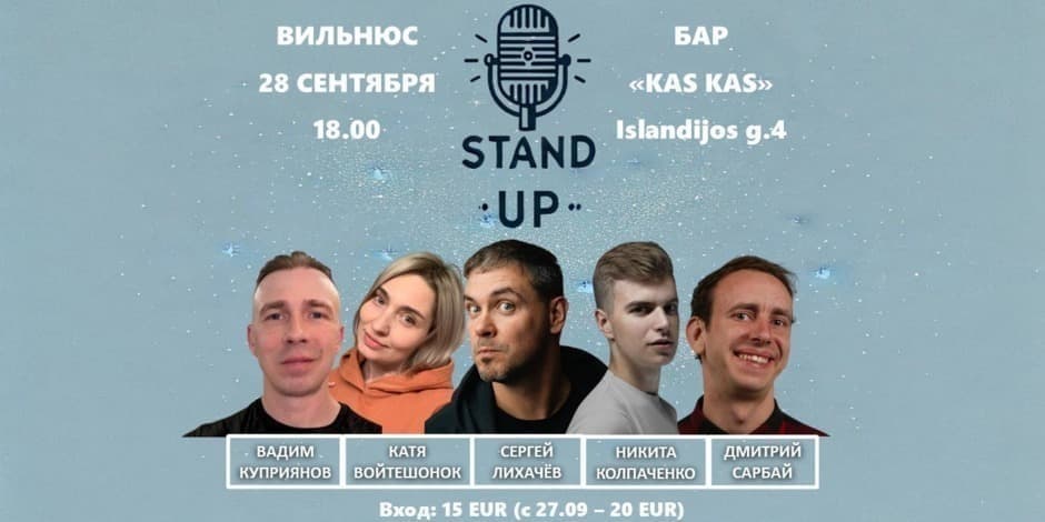 STAND UP VILNIUS