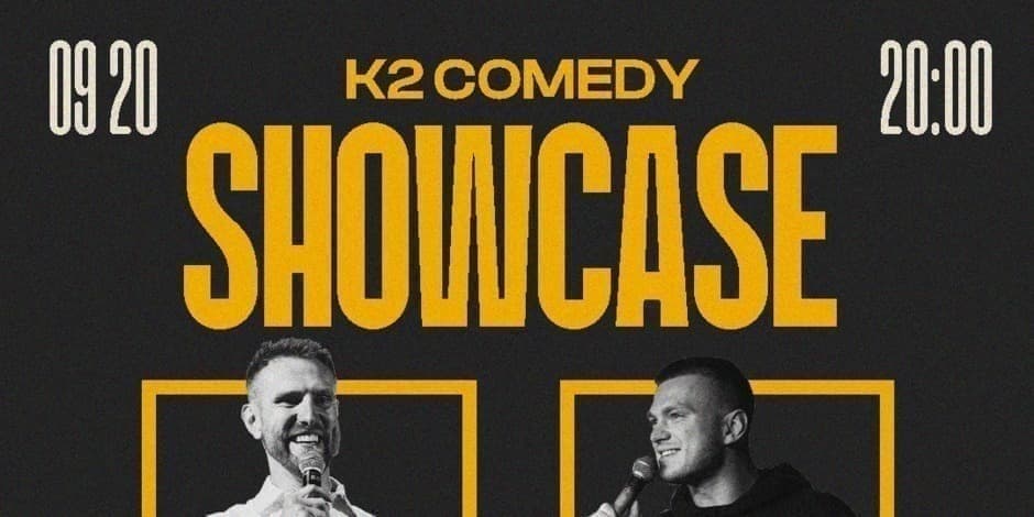 K2 Comedy Didysis Atidarymas Stand-up Showcase 1-as renginys (IŠPARDUOTA)