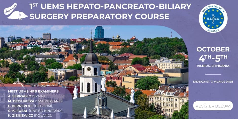 1st UEMS HPB surgery preparatory course