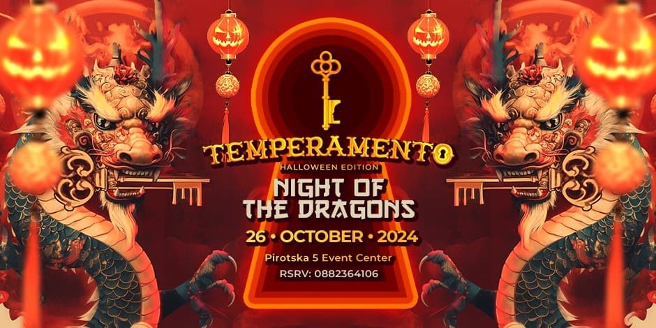 TEMPERAMENTO - HALLOWEEN - NIGHT OF THE DRAGONS