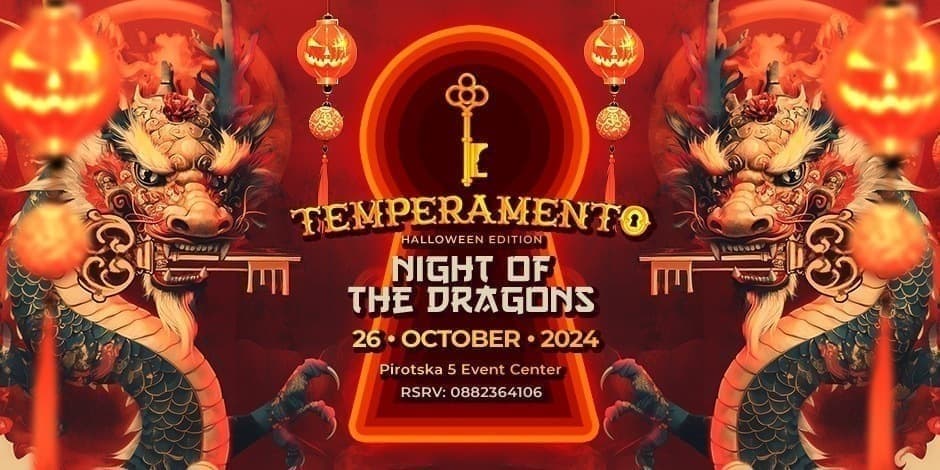 TEMPERAMENTO - HALLOWEEN - NIGHT OF THE DRAGONS