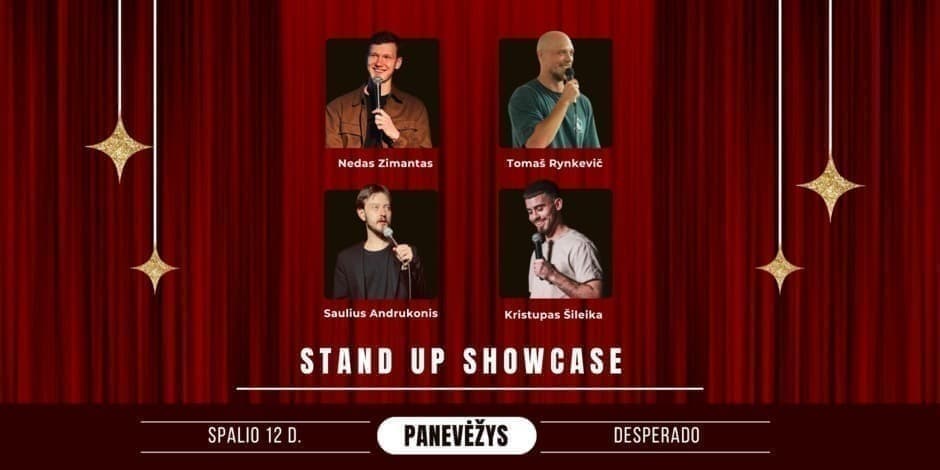 SOLD OUT! Stand Up Showcase | Panevėžys