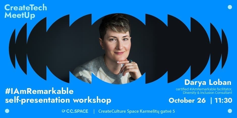 CreateTech Brunch: #IAmRemarkable Self-Presentation Workshop