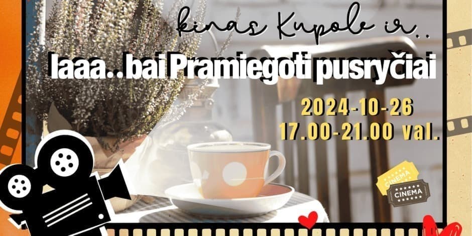 Kinas Kupole ir.. laaabai Pramiegoti pusryčiai