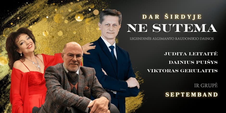 DAR ŠIRDYJE NE SUTEMA