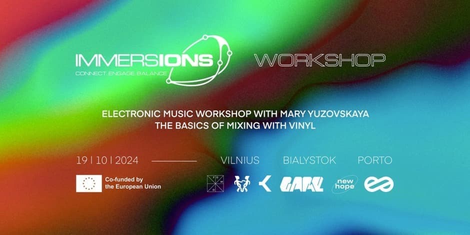 IMMERSIONS: Electronic music workshop with Mary Yuzovskaya (FREE!)