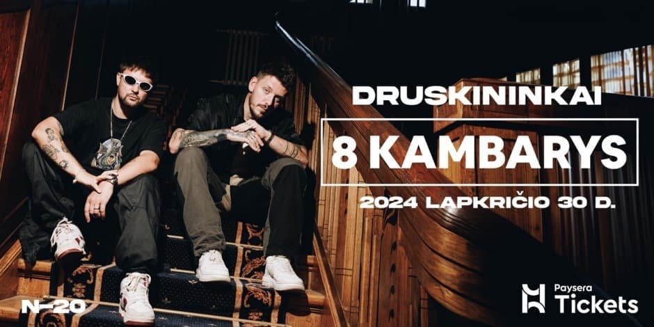 8 Kambarys koncertas | Druskininkai | Aqua Night Club (N-20)