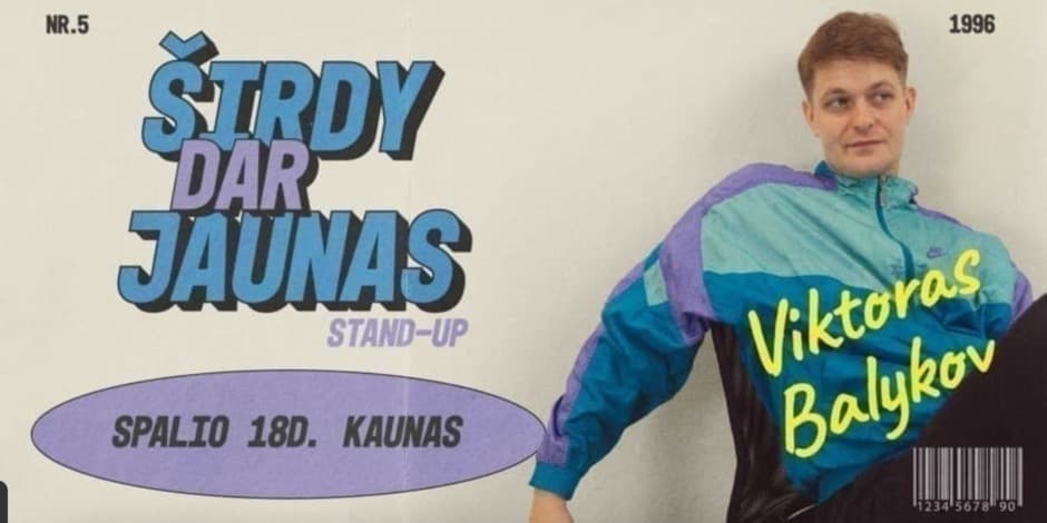 Viktoras Balykov: Širdy dar jaunas Stand-up || KAUNAS (PAPILDOMAS)