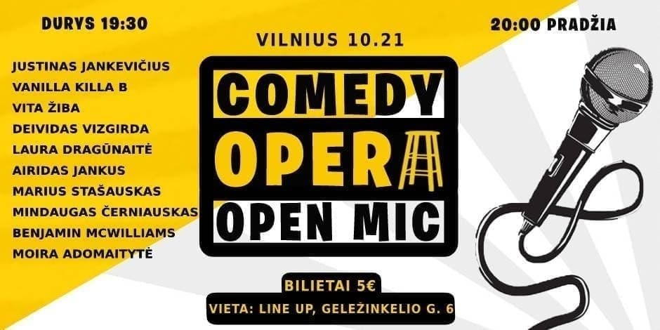 Comedy Opera Open Mic