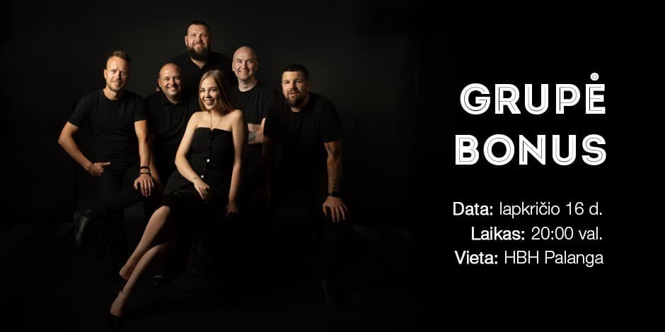 Grupė Bonus || HBH muzikiniai šeštadieniai