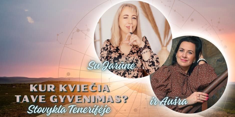 Stovykla moterims Tenerifėje „Kur kviečia Tave Gyvenimas?“